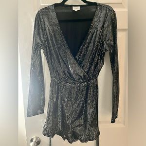 Women’s shimmer romper
